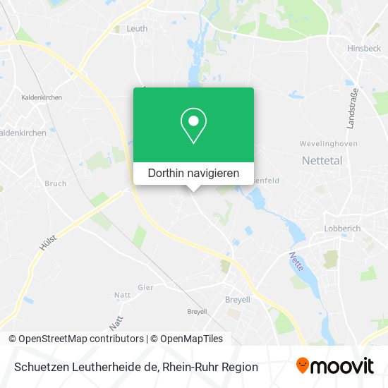 Schuetzen Leutherheide de Karte