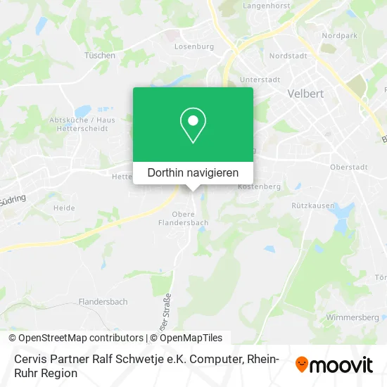 Cervis Partner Ralf Schwetje e.K. Computer Karte