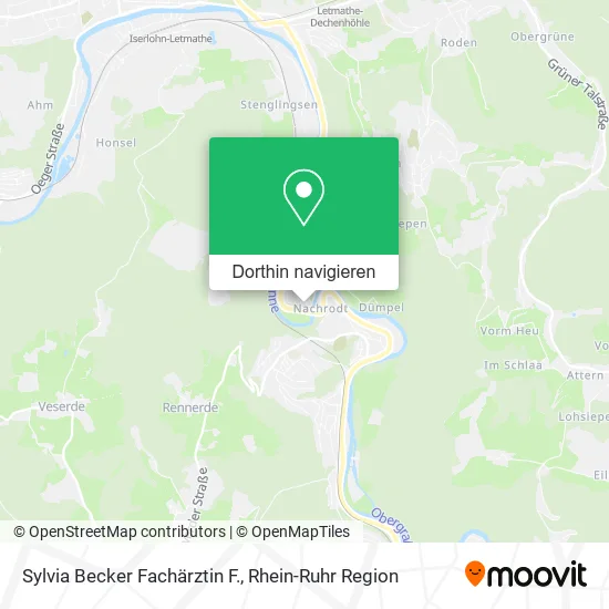 Sylvia Becker Fachärztin F. Karte