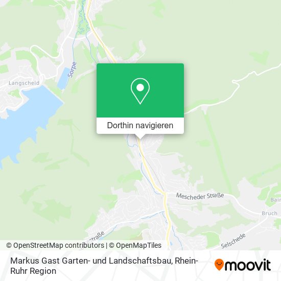 Markus Gast Garten- und Landschaftsbau Karte