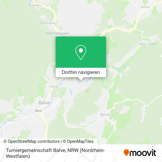 Turniergemeinschaft Balve Karte