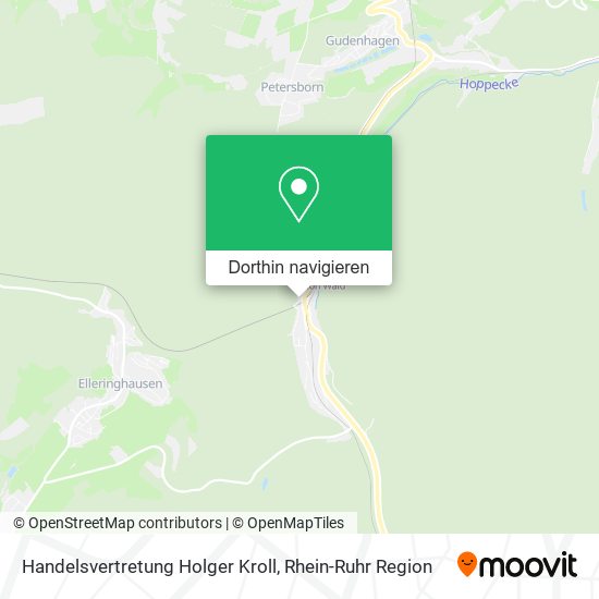 Handelsvertretung Holger Kroll Karte
