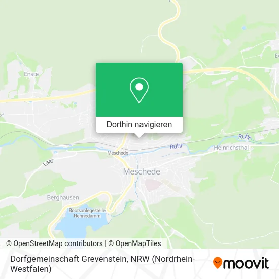 Dorfgemeinschaft Grevenstein Karte