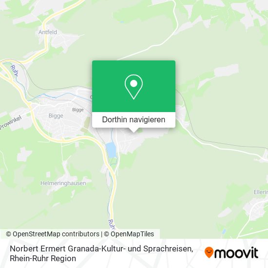Norbert Ermert Granada-Kultur- und Sprachreisen Karte