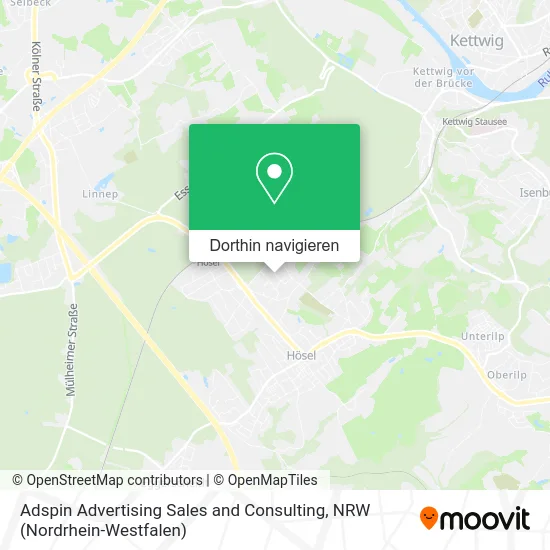 Adspin Advertising Sales and Consulting Karte