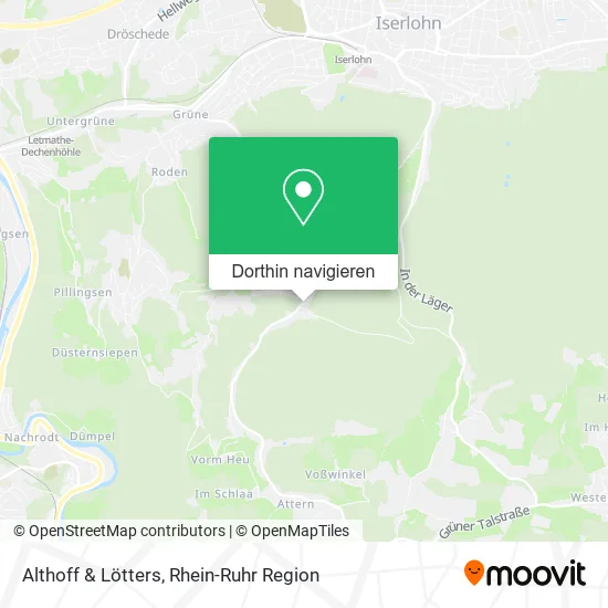 Althoff & Lötters Karte