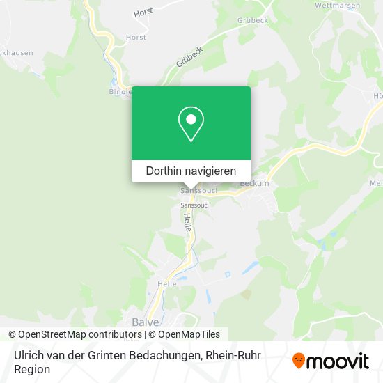 Ulrich van der Grinten Bedachungen Karte