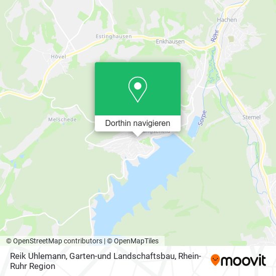 Reik Uhlemann, Garten-und Landschaftsbau Karte