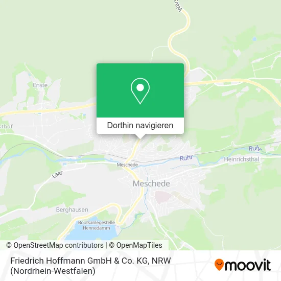 Friedrich Hoffmann GmbH & Co. KG Karte