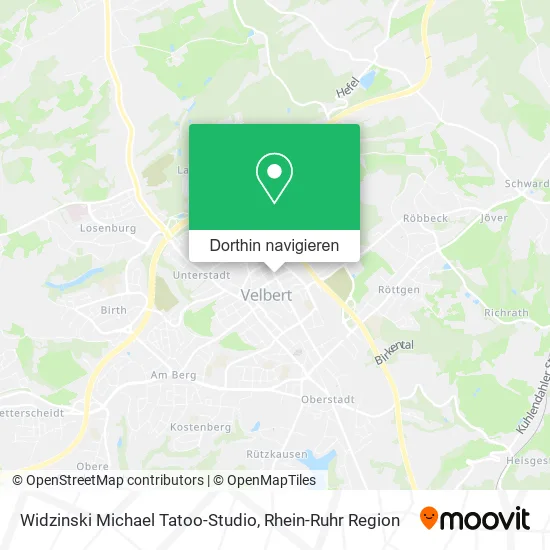 Widzinski Michael Tatoo-Studio Karte