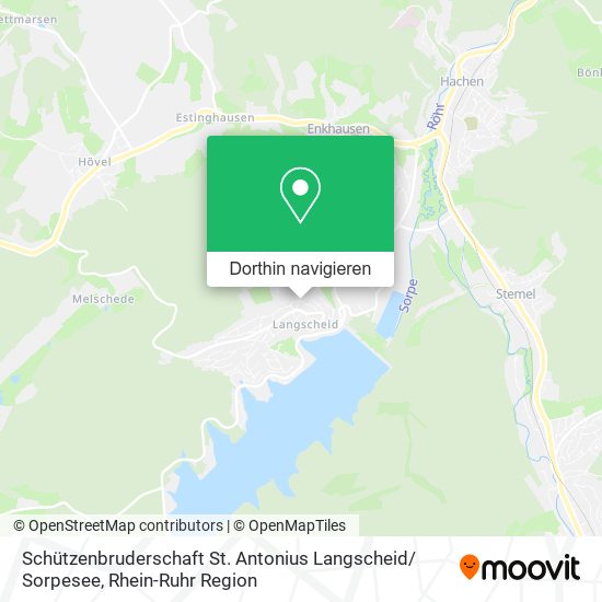 Schützenbruderschaft St. Antonius Langscheid/ Sorpesee Karte