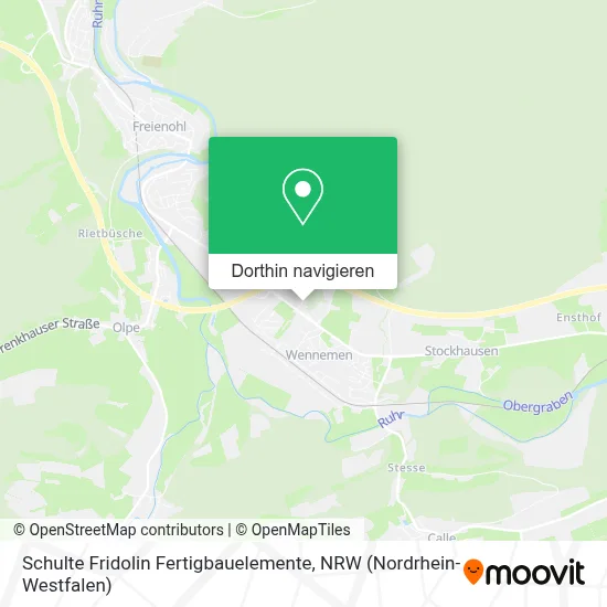 Schulte Fridolin Fertigbauelemente Karte