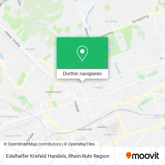 Edelhelfer Krefeld Handels Karte