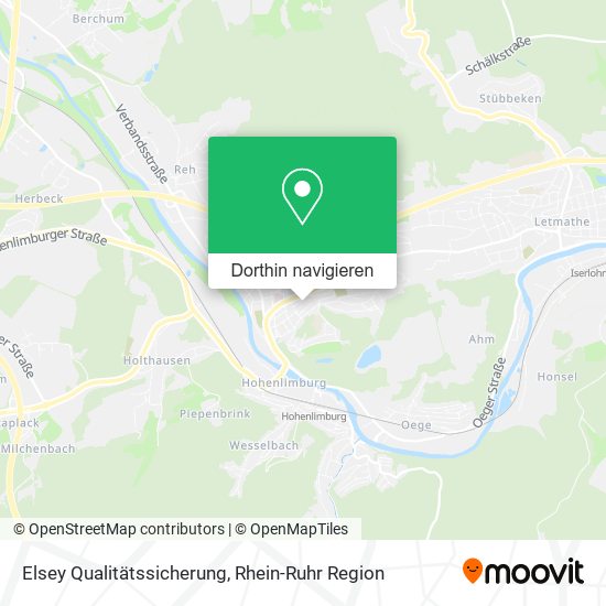 Elsey Qualitätssicherung Karte