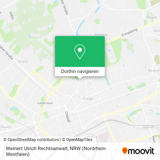 Weinert Ulrich Rechtsanwalt Karte