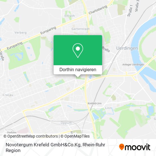 Novotergum Krefeld GmbH&Co.Kg Karte
