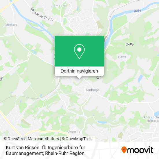 Kurt van Riesen Ifb Ingenieurbüro für Baumanagement Karte