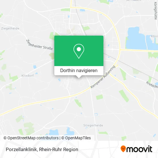 Porzellanklinik Karte