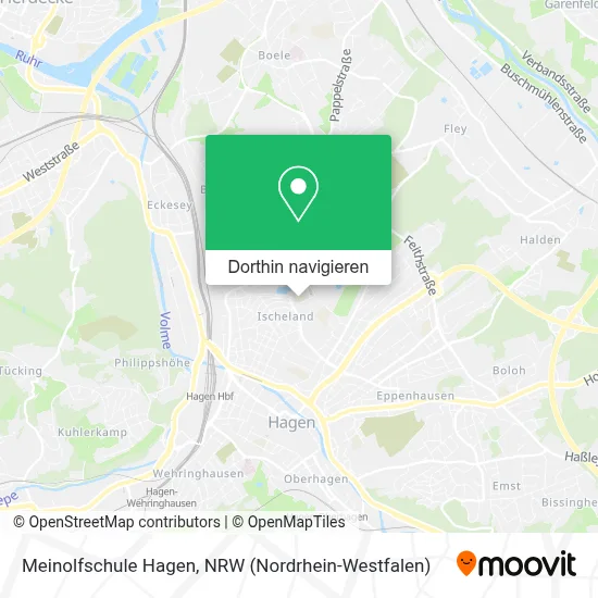 Meinolfschule Hagen Karte