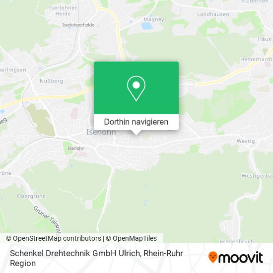 Schenkel Drehtechnik GmbH Ulrich Karte