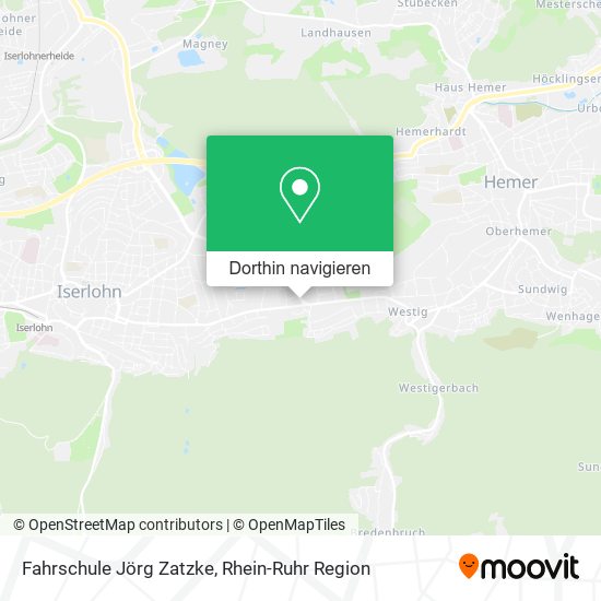 Fahrschule Jörg Zatzke Karte