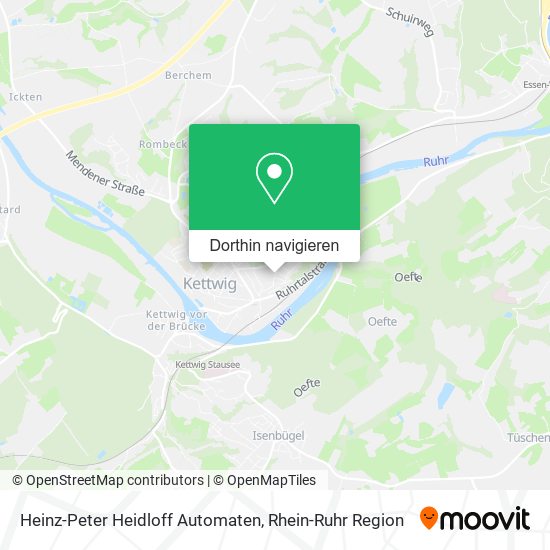 Heinz-Peter Heidloff Automaten Karte