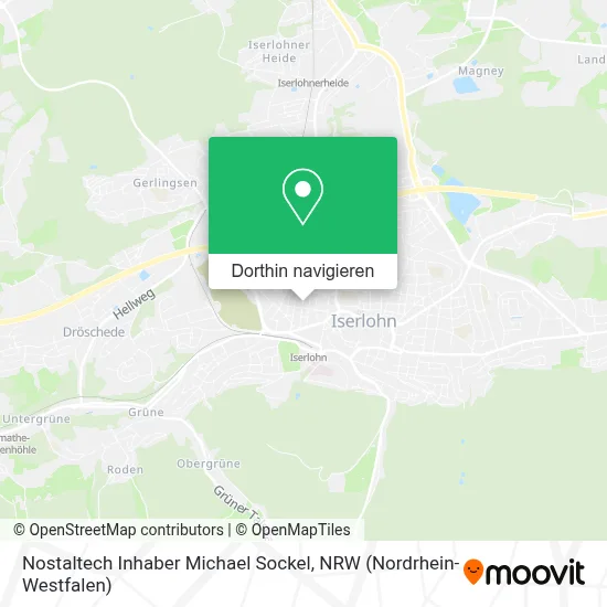 Nostaltech Inhaber Michael Sockel Karte