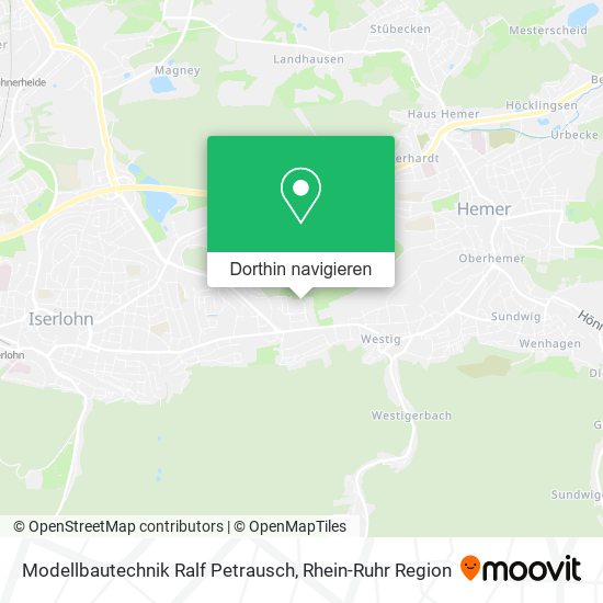Modellbautechnik Ralf Petrausch Karte