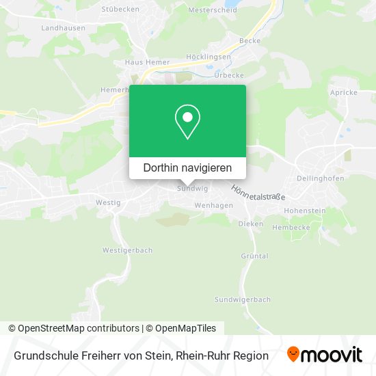 Grundschule Freiherr von Stein Karte
