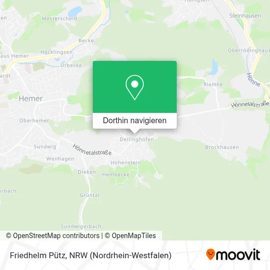 Friedhelm Pütz Karte