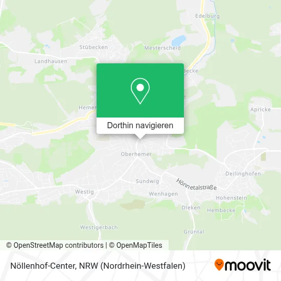 Nöllenhof-Center Karte