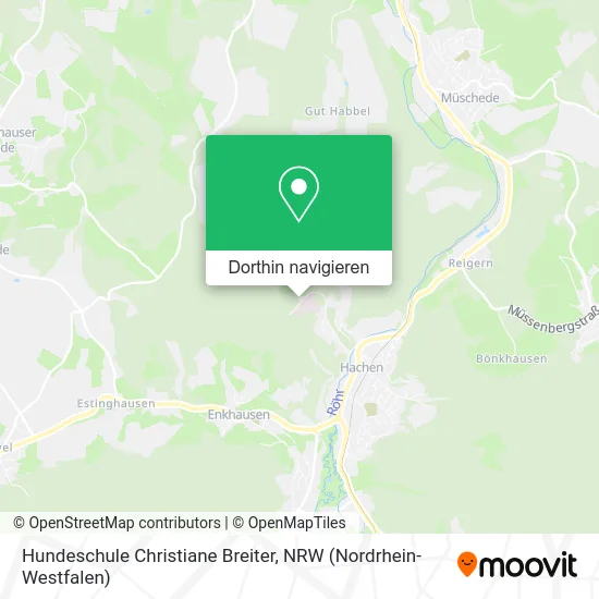 Hundeschule Christiane Breiter Karte