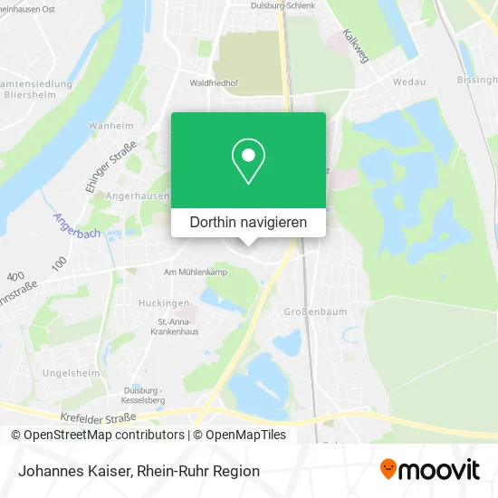 Johannes Kaiser Karte