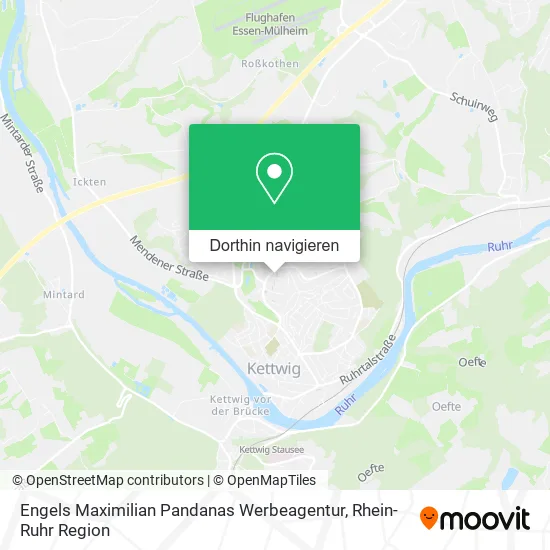 Engels Maximilian Pandanas Werbeagentur Karte