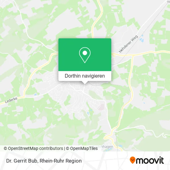 Dr. Gerrit Bub Karte