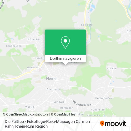 Die Fußfee - Fußpflege-Reiki-Massagen Carmen Rahn Karte