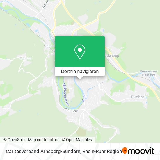 Caritasverband Arnsberg-Sundern Karte
