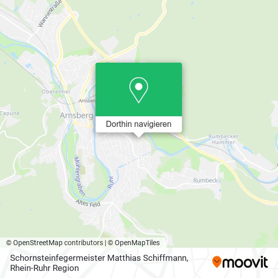 Schornsteinfegermeister Matthias Schiffmann Karte