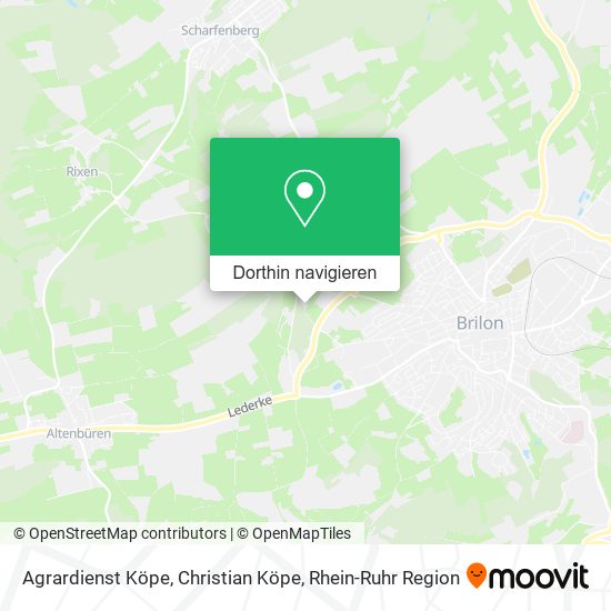 Agrardienst Köpe, Christian Köpe Karte
