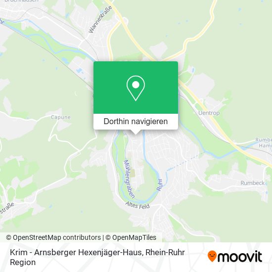 Krim - Arnsberger Hexenjäger-Haus Karte