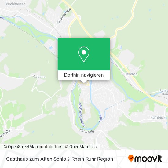 Gasthaus zum Alten Schloß Karte