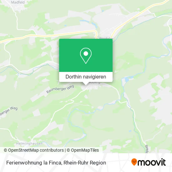 Ferienwohnung la Finca Karte