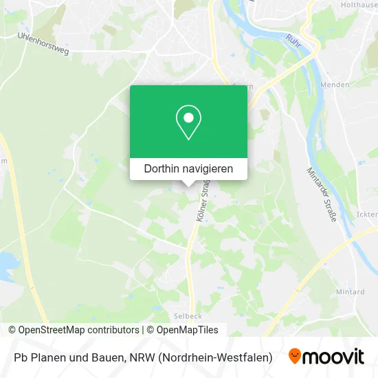 Pb Planen und Bauen Karte