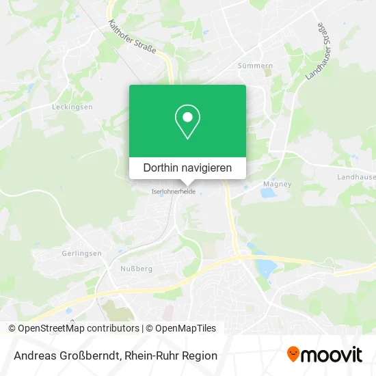 Andreas Großberndt Karte