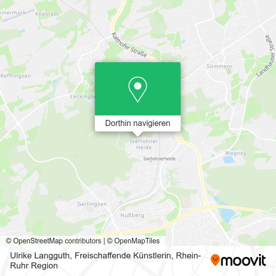 Ulrike Langguth, Freischaffende Künstlerin Karte