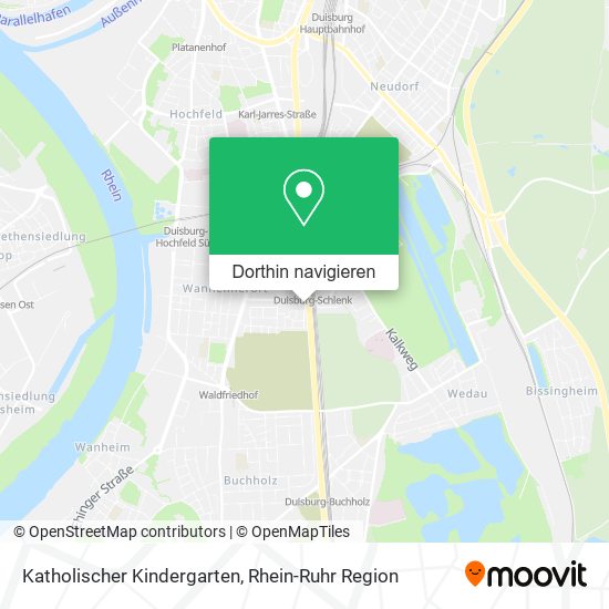 Katholischer Kindergarten Karte