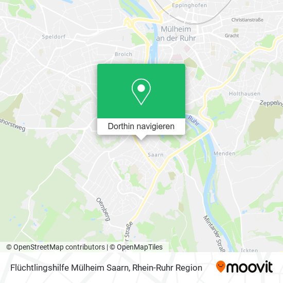 Flüchtlingshilfe Mülheim Saarn Karte