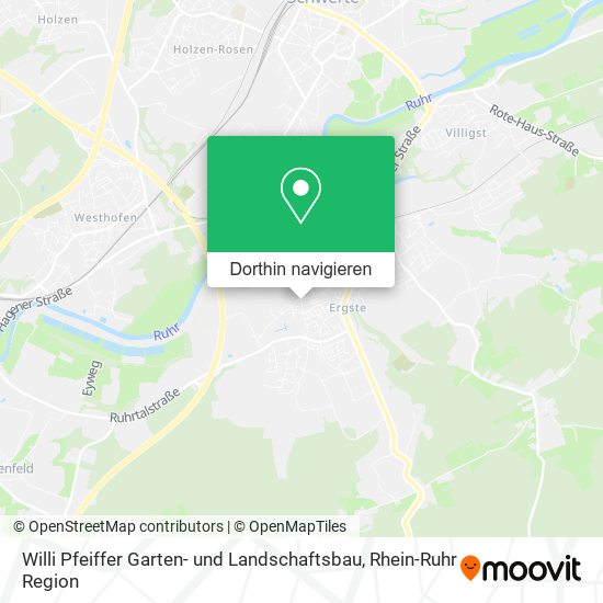 Willi Pfeiffer Garten- und Landschaftsbau Karte