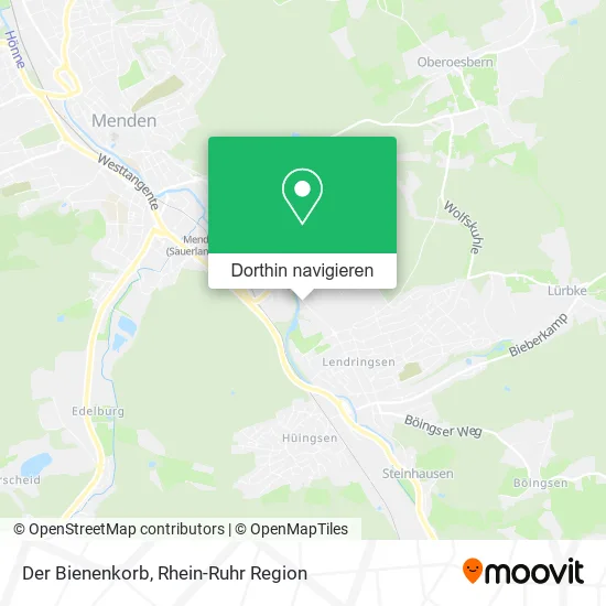 Der Bienenkorb Karte