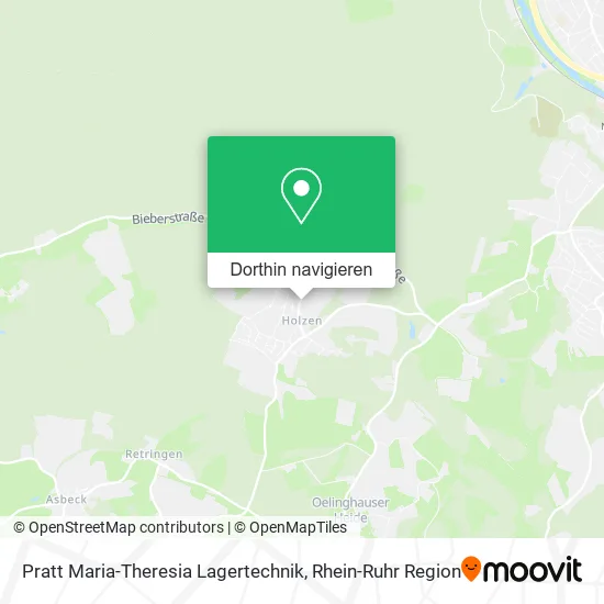 Pratt Maria-Theresia Lagertechnik Karte